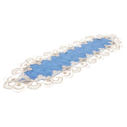 GLEAVI wasserdichte Tischdecke mit Spitze Dekorativer Tischläufer für Picknick Party und Bankett für Tischzubehör und Stilvolle Tischdekoration GLEAVI wasserdichte Tischdecke mit Spitze Dekorativer Tischläufer für Picknick Party und Bankett für Tischzubehör und Stilvolle Tischdekoration von GLEAVI