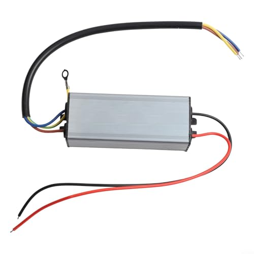 GLFLOW 50 W LED-Treiber-Netzteil-Transformator, IP65, wasserdicht, konstanter Stromausgang, für Straßenflutlicht, Hochlicht, 1500 mA Gleichstrom, 22–38 V von GLFLOW