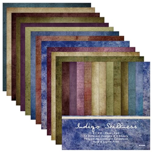 GLKTOPO Papierblock mit Farbmischung, 15,2 x 15,2 cm, einseitiger Karton, gemustert für Sammlung, Urlaub, Basteln, Papierpackung, Rahmen, Hintergrund, Journaling, Planer, DIY, Origami-Dekoration, 24 GLKTOPO Papierblock mit Farbmischung, 15,2 x 15,2 cm, einseitiger Karton, gemustert für Sammlung, Urlaub, Basteln, Papierpackung, Rahmen, Hintergrund, Journaling, Planer, DIY, Origami-Dekoration, 24 von GLKTOPO