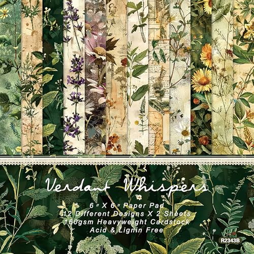 GLKTOPO Scrapbook-Papier, Sonnenblumen-Muster, 15,2 cm, einseitig, gelb, Blumenmuster, Scrapbooking-Hintergründe, säurefreies Bastelpapier für Kartenherstellung, Foto, DIY, Album-Dekoration (R2343B) GLKTOPO Scrapbook-Papier, Sonnenblumen-Muster, 15,2 cm, einseitig, gelb, Blumenmuster, Scrapbooking-Hintergründe, säurefreies Bastelpapier für Kartenherstellung, Foto, DIY, Album-Dekoration (R2343B) von GLKTOPO