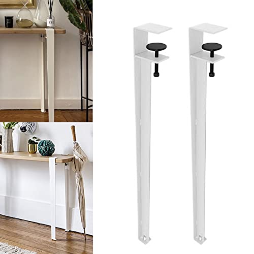 GLMGBP Verstellbare 71 cm Lange Tischbeine zum Anklipsen für Arbeitstisch und Couchtisch, F-förmige Möbelbeine ohne Stanzdesign, Frühstücksbarbeine, Stuhlbeine, Arbeitsplattenstützbein, 2 Stück, we GLMGBP Verstellbare 71 cm Lange Tischbeine zum Anklipsen für Arbeitstisch und Couchtisch, F-förmige Möbelbeine ohne Stanzdesign, Frühstücksbarbeine, Stuhlbeine, Arbeitsplattenstützbein, 2 Stück, we von GLMGBP