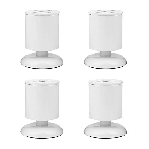 GLMGBP Verstellbare Möbelbeine aus Edelstahl für Couchtische und Sofas – Anti-Rutsch-Design, 4er-Set mit Montageplatten und Schrauben – 3 Farben erhältlich (7,1 Zoll/18 cm) von GLMGBP