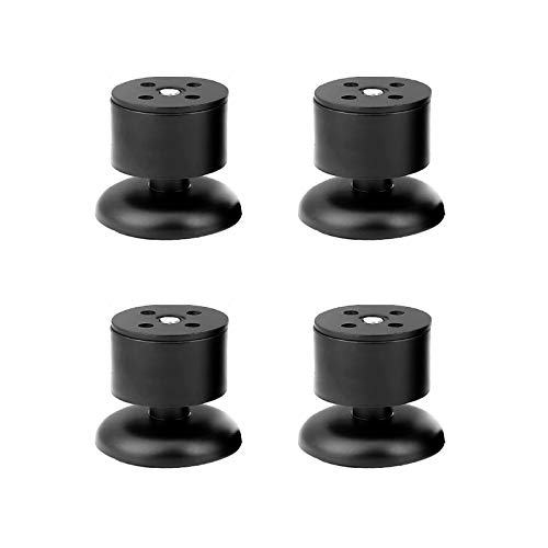 GLMGBP Verstellbare Möbelbeine aus Edelstahl für Couchtische und Sofas. rutschfeste Badezimmerfüße, 4er-Set mit Montageplatte und Schrauben. 3 Farben erhältlich (7,1 Zoll und 3,9 Zoll). von GLMGBP