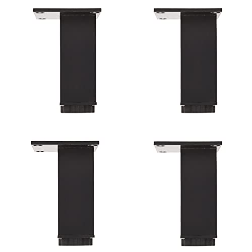 GLMGBP Verstellbare Möbelbeine aus Metall, 4er-Set, Ersatzbeine für Tische und Sofas, robuste Aluminiumlegierung, hohe Tragfähigkeit, ideal für Bücherregale, Schränke, Kommoden. von GLMGBP
