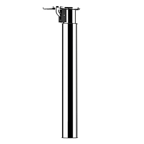 GLMGBP Verstellbare Möbelbeine aus Stahl, Schwarz/Weiß/Silber, Faltbare Stützfüße für Esstische, Schränke und Arbeitsstationen (Silber-Finish), verschönern Sie Ihre Heimdekoration von GLMGBP