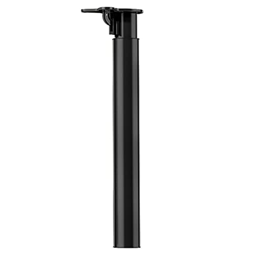 GLMGBP Verstellbare Möbelbeine aus Stahl, schwarz/weiß/Silber, ausziehbare Klappstützfüße für Esstische, Schränke und Schreibtischständer, langlebiges und modernes Design von GLMGBP