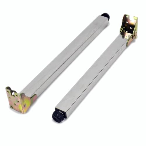 GLMGBP Verstellbare Tischbeine aus Edelstahl, Teleskop-Klapp-Schreibtischbeine für Frühstücksbar-Esstisch, 120 cm dick, Silberne Möbelbeine GLMGBP Verstellbare Tischbeine aus Edelstahl, Teleskop-Klapp-Schreibtischbeine für Frühstücksbar-Esstisch, 120 cm dick, Silberne Möbelbeine von GLMGBP