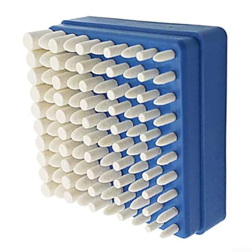 Woll-Polier-Bits, 100-teiliges Set mit 45,7 cm Schaft, umfassendes Polierset für Schmuck, Jade und Glasoberflächen von GLOBALHUT