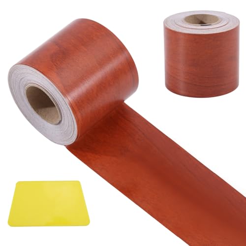 GLOBLELAND 2 Rolle 32 Fuß PVC Holzmaserungs Reparaturband Und 1 Werkzeugsets 2 Zoll Holzmaserungsband Selbstklebendes Holzband Für Möbel Tische Stühle Fußböden Schränke Fußleisten Türen Handarbeit DIY GLOBLELAND 2 Rolle 32 Fuß PVC Holzmaserungs Reparaturband Und 1 Werkzeugsets 2 Zoll Holzmaserungsband Selbstklebendes Holzband Für Möbel Tische Stühle Fußböden Schränke Fußleisten Türen Handarbeit DIY von GLOBLELAND