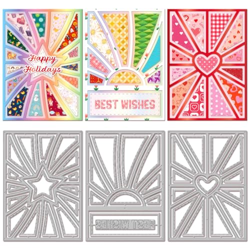 GLOBLELAND Linien Hintergrund Stanzformen Für Kartenherstellung, Rechteckiger Gitterrahmen, Metall Stanzformen, Stanzformen, Vorlage, DIY, Scrapbooking, Prägung, Papier, Album, Basteln, Dekor GLOBLELAND Linien Hintergrund Stanzformen Für Kartenherstellung, Rechteckiger Gitterrahmen, Metall Stanzformen, Stanzformen, Vorlage, DIY, Scrapbooking, Prägung, Papier, Album, Basteln, Dekor von GLOBLELAND