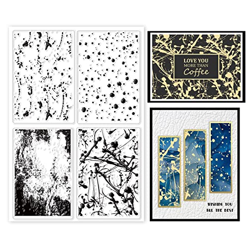 GLOBLELAND Dekorativer Hintergrund Clear Stamps Schneeinten-Punkt-Hintergrund Silikon Clear Stamp Transparente Stempel für Karten die DIY Scrapbooking Fotoalbum Dekoration machen GLOBLELAND Dekorativer Hintergrund Clear Stamps Schneeinten-Punkt-Hintergrund Silikon Clear Stamp Transparente Stempel für Karten die DIY Scrapbooking Fotoalbum Dekoration machen von GLOBLELAND