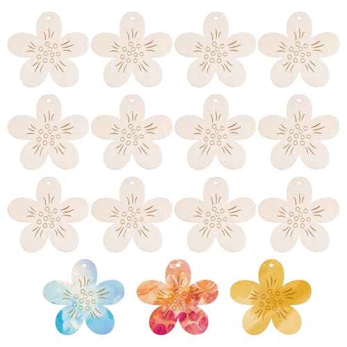 GLOBLELAND Frühlingsblumen-Ornamente aus Holz, 17,8 x 16,5 cm, zum Bemalen, Heimdekoration, Ausschnitte, DIY, blanko, unlackierte Holzscheiben, Ornament für Zuhause, Basteln, hängende Dekorationen, 15 GLOBLELAND Frühlingsblumen-Ornamente aus Holz, 17,8 x 16,5 cm, zum Bemalen, Heimdekoration, Ausschnitte, DIY, blanko, unlackierte Holzscheiben, Ornament für Zuhause, Basteln, hängende Dekorationen, 15 von GLOBLELAND