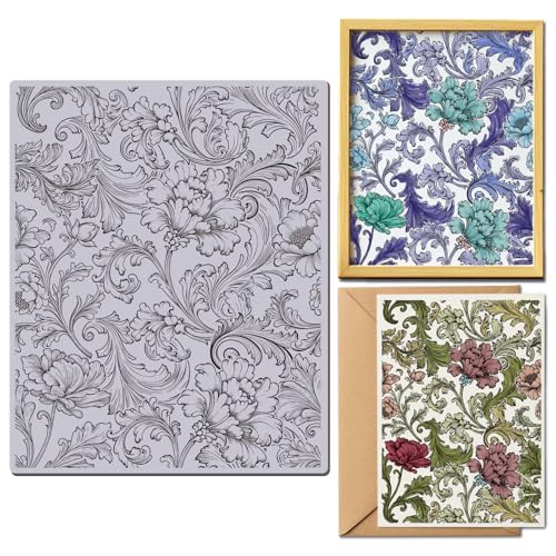 GLOBLELAND Haftstempel Im Vintage Blumen Hintergrund 22x18cm Retro Blumen EVA Haftstempel Hintergrund Stempel Set Für Die Kartengestaltung Fotoalbum Dekor Dekoration DIY Scrapbooking GLOBLELAND Haftstempel Im Vintage Blumen Hintergrund 22x18cm Retro Blumen EVA Haftstempel Hintergrund Stempel Set Für Die Kartengestaltung Fotoalbum Dekor Dekoration DIY Scrapbooking von GLOBLELAND