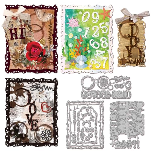 GLOBLELAND Irreguläre Hintergrund Stanzformen Für DIY Scrapbooking Gebrochene Stanzschablone Zahlen Schneidewerkzeuge Flecken Lesezeichen Metall-Stanzformen Für Kartenherstellung Prägung GLOBLELAND Irreguläre Hintergrund Stanzformen Für DIY Scrapbooking Gebrochene Stanzschablone Zahlen Schneidewerkzeuge Flecken Lesezeichen Metall-Stanzformen Für Kartenherstellung Prägung von GLOBLELAND