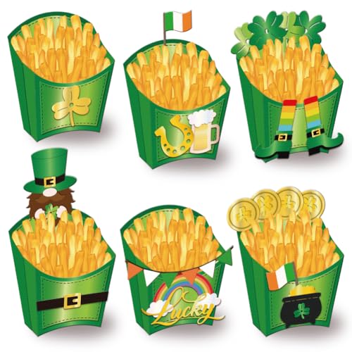 GLOBLELAND St. Patrick'S Day 3D Stanzformen Mit Pommes Frites Box Für Heimwerker Scrapbooking Metall Kleeblatt Stanzformen Wörter Stanzungen Für Kartengestaltung Prägung Fotoalbum Bastel Dekor GLOBLELAND St. Patrick'S Day 3D Stanzformen Mit Pommes Frites Box Für Heimwerker Scrapbooking Metall Kleeblatt Stanzformen Wörter Stanzungen Für Kartengestaltung Prägung Fotoalbum Bastel Dekor von GLOBLELAND