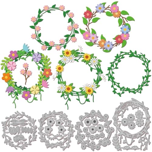 GLOBLELAND Stanzformen Für Bastelarbeiten Scrapbooking Frühlingsblumen Metall Stanzformen Zweige Blätter Efeu Stanzungen Für Kartengestaltung Prägung Fotoalbum Basteldekor GLOBLELAND Stanzformen Für Bastelarbeiten Scrapbooking Frühlingsblumen Metall Stanzformen Zweige Blätter Efeu Stanzungen Für Kartengestaltung Prägung Fotoalbum Basteldekor von GLOBLELAND