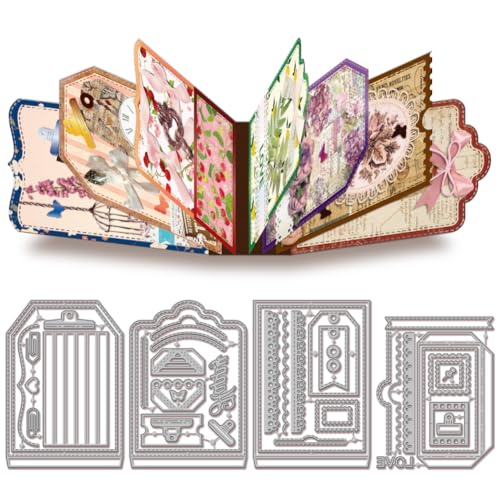 GLOBLELAND Stanzformen Für Fotoalbum Buchecken Zur Kartenherstellung Stanzungen Für Clip Album Rahmen Etikettenrahmen Stanzformen Für DIY Scrapbooking Journal Prägung Papierbasteln Geschenke Dekor GLOBLELAND Stanzformen Für Fotoalbum Buchecken Zur Kartenherstellung Stanzungen Für Clip Album Rahmen Etikettenrahmen Stanzformen Für DIY Scrapbooking Journal Prägung Papierbasteln Geschenke Dekor von GLOBLELAND