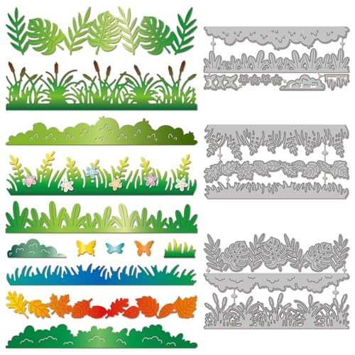GLOBLELAND Stanzformen Mit BlattUnd Grasrand BlumenUnd Schmetterlings Metallstanzungen Pflanzenrahmen StanzUnd Prägevorlagen Für Scrapbooking Basteln Papierkartenherstellung GLOBLELAND Stanzformen Mit BlattUnd Grasrand BlumenUnd Schmetterlings Metallstanzungen Pflanzenrahmen StanzUnd Prägevorlagen Für Scrapbooking Basteln Papierkartenherstellung von GLOBLELAND