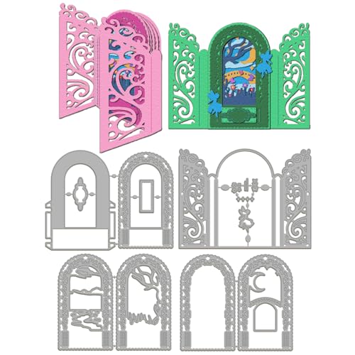 GLOBLELAND Stanzformen Mit Querformat Klapprahmen Zur Kartengestaltung Metallstanzungen 3D Klappfensterrahmen Stanzvorlagen Für Scrapbooking Journale Prägungen Papierbasteleien Dekor GLOBLELAND Stanzformen Mit Querformat Klapprahmen Zur Kartengestaltung Metallstanzungen 3D Klappfensterrahmen Stanzvorlagen Für Scrapbooking Journale Prägungen Papierbasteleien Dekor von GLOBLELAND