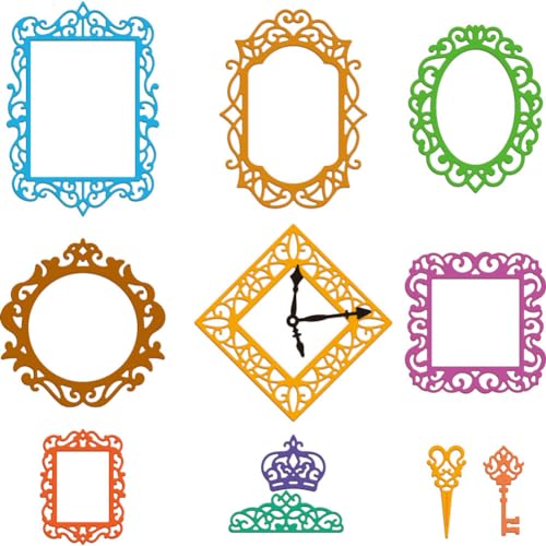 GLOBLELAND Vintage Spitzenrahmen Stanzformen Für Die Kartenherstellung, Metall Retro Bordüren Stanzformen, Stanzformen, Vorlagen Für Scrapbooking, Tagebuch, Prägung, Papier, Basteln, Dekor GLOBLELAND Vintage Spitzenrahmen Stanzformen Für Die Kartenherstellung, Metall Retro Bordüren Stanzformen, Stanzformen, Vorlagen Für Scrapbooking, Tagebuch, Prägung, Papier, Basteln, Dekor von GLOBLELAND