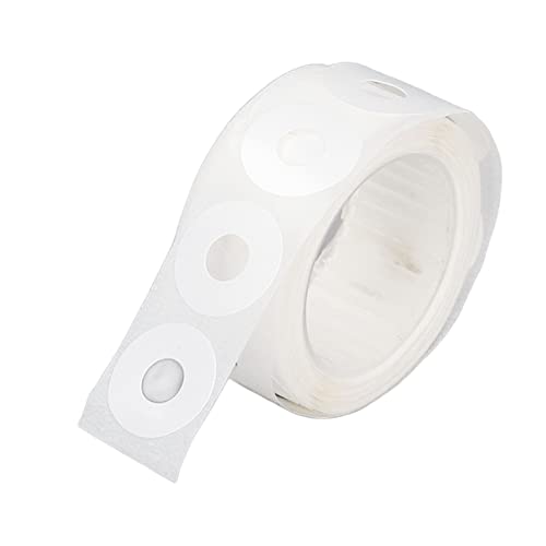 250pcs Loch-Punch-Verstärkungsaufkleber, Zusätzliche Stärke PVC-Kreis Verstärkungsbezeichnungen Zum Schutz des Dokuments, Leicht zu Apply und Wasserdichtes DIY (WHITE) von GLOGLOW