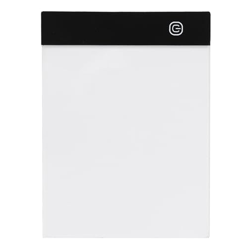 Blanko-Klappbuch-Set, USB-betrieben, A6, LED-Lichtbox, zum Nachzeichnen, Zeichnen, Animation, Skizzieren, Cartoon-Erstellung, mit Bindeschrauben (USB) von GLOGLOW