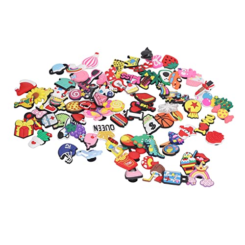 GLOGLOW PVC Modische Schuhlochzubehör Sandale Gedruckt Légílago für Suchile TOS - 84 Paket für Innen- und Außen von GLOGLOW