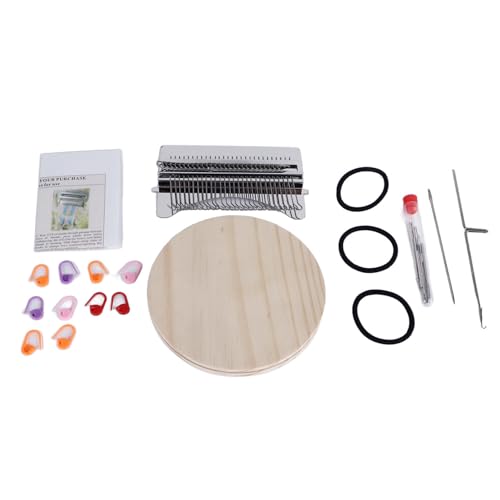 Kleines Webstuhl-Kit, Handlicher Speedweave-Stop-Webstuhl, Schnelle Reparatur von Kleidung, Macht Exquisite Nähte mit 28 Haken, Kreative Nähwerkzeuge für Handwerk-Liebhaber Kleines Webstuhl-Kit, Handlicher Speedweave-Stop-Webstuhl, Schnelle Reparatur von Kleidung, Macht Exquisite Nähte mit 28 Haken, Kreative Nähwerkzeuge für Handwerk-Liebhaber von GLOGLOW