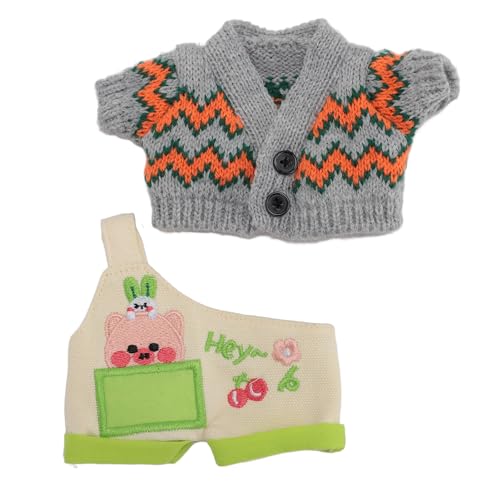 Plushie Puppenkleidung, Weiches Schweinemuster Outfit 20 Cm Komfortabler Tragekomfort Plüsch Puppen Baumwolle Stoff Stilvolle Baumwolle Nette Plüsch Puppe Kleidung für Mädchen Plushie Puppenkleidung, Weiches Schweinemuster Outfit 20 Cm Komfortabler Tragekomfort Plüsch Puppen Baumwolle Stoff Stilvolle Baumwolle Nette Plüsch Puppe Kleidung für Mädchen von GLOGLOW