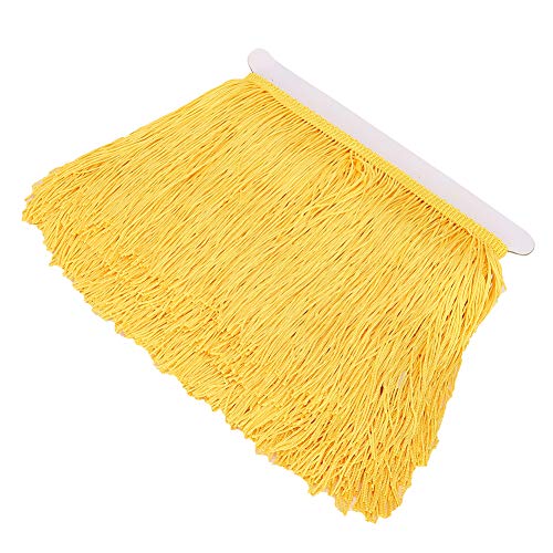 Randverkleidung Quaste, Marineblau, 14 Cm Breite Polyester Randquasten für DIY Latin Kleiderbühne, Vorhangzubehör, Breite Auswahl an Anwendungen, Bekleidungszubehör (#3) von GLOGLOW