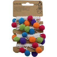 Band "Pompon", Multicolor von Multi