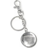 Cabochon-Schlüsselanhänger mit Karabiner "Rund" von GLOREX