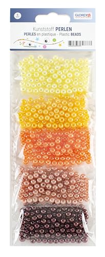 GLOREX 6 1630 230 Perlenset, Gelb/Rot, 0.6 cm GLOREX 6 1630 230 Perlenset, Gelb/Rot, 0.6 cm von GLOREX