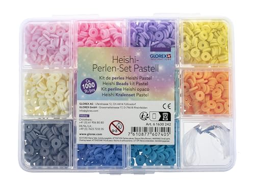 GLOREX 6 1630 242 Perlenset, mehrfarbig, 120 x 20 mm GLOREX 6 1630 242 Perlenset, mehrfarbig, 120 x 20 mm von GLOREX
