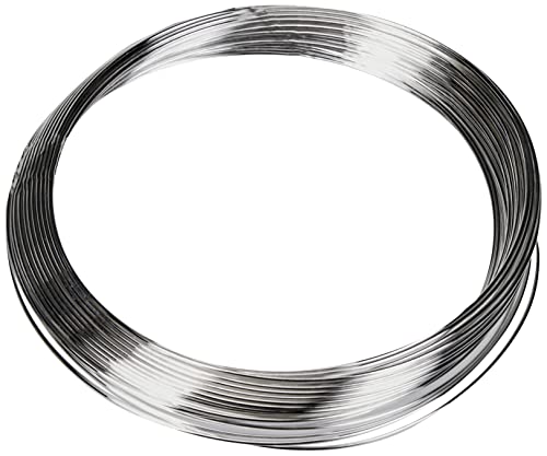 GLOREX 6 2220 151 - Silberdraht mit Kupferkern versilbert, 0,6 mm x 10 m auf einer Kunststoffspule gewickelt, ideal zum Basteln oder für floristische Kreationen als Bindedraht GLOREX 6 2220 151 - Silberdraht mit Kupferkern versilbert, 0,6 mm x 10 m auf einer Kunststoffspule gewickelt, ideal zum Basteln oder für floristische Kreationen als Bindedraht von GLOREX