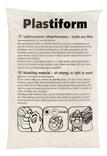 GLOREX 6 8071 10 - Plastiform Holzmodelliermehl elfenbein, aus Fichtenholz, 5 kg, lufttrocknende Modelliermasse, leicht wie Holz GLOREX 6 8071 10 - Plastiform Holzmodelliermehl elfenbein, aus Fichtenholz, 5 kg, lufttrocknende Modelliermasse, leicht wie Holz von GLOREX