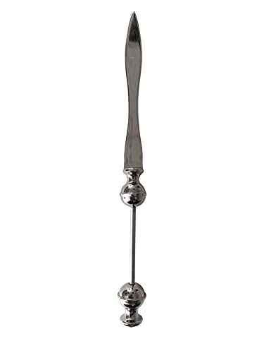 GLOREX 6 8700 097 - Brieföffner aus Stahl, ca. 17 cm, für Modelliermasse mit abschraubbarem Ende, als kreatives Geschenk GLOREX 6 8700 097 - Brieföffner aus Stahl, ca. 17 cm, für Modelliermasse mit abschraubbarem Ende, als kreatives Geschenk von GLOREX