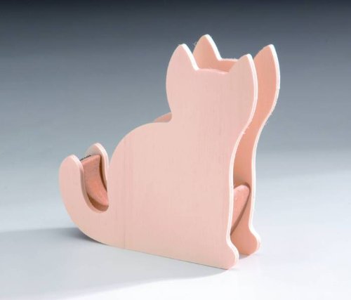 GLOREX Abroller Katze Pappel Europa FSC, Holz, Natur, 12 x 11,5 x 5,2 cm GLOREX Abroller Katze Pappel Europa FSC, Holz, Natur, 12 x 11,5 x 5,2 cm von GLOREX