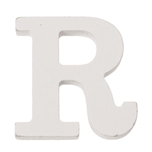 GLOREX Buchstabe R MDF 5,5x0,9cm 1St, Holz, Weiß, 5.5 x 5 x 1 cm GLOREX Buchstabe R MDF 5,5x0,9cm 1St, Holz, Weiß, 5.5 x 5 x 1 cm von GLOREX
