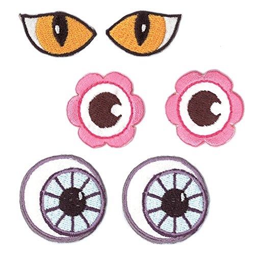 GLOREX Eye See You Face Flower zum Aufbügeln, Mehrere, Mehrfarbig, 11 x 9 x 0.2 cm GLOREX Eye See You Face Flower zum Aufbügeln, Mehrere, Mehrfarbig, 11 x 9 x 0.2 cm von GLOREX