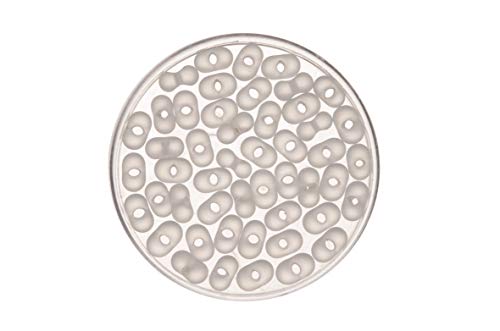 GLOREX Farfalle 6,5mm matt Weiss 17g, 4 x 4 x 1.5 cm von GLOREX