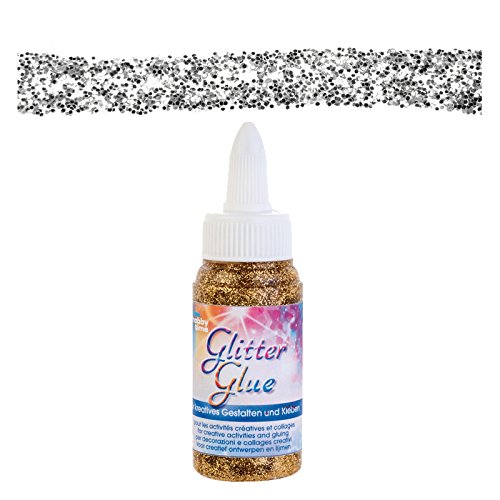 GLOREX Glitterglue Flasche 60ml Dosierverschluss, Glitter, Silber, 3,4 x 3,4 x 10,4 cm GLOREX Glitterglue Flasche 60ml Dosierverschluss, Glitter, Silber, 3,4 x 3,4 x 10,4 cm von GLOREX