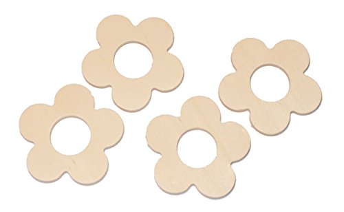 GLOREX Holzblumen, Andere, Natur, 12 x 8,5 x 1,5 cm GLOREX Holzblumen, Andere, Natur, 12 x 8,5 x 1,5 cm von GLOREX