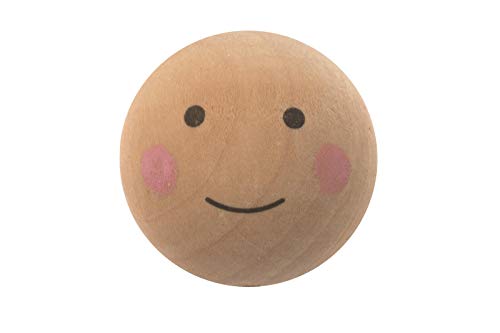 GLOREX Holzkugel Natur 8St Gesicht bemalt 2,5cm, Holz, 11 x 11.6 x 2 cm GLOREX Holzkugel Natur 8St Gesicht bemalt 2,5cm, Holz, 11 x 11.6 x 2 cm von GLOREX