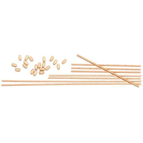 GLOREX Mobilestäbe 8St 16 Holzoliven, Holz, Natur, 33 x 8.6 x 0.3 cm GLOREX Mobilestäbe 8St 16 Holzoliven, Holz, Natur, 33 x 8.6 x 0.3 cm von GLOREX