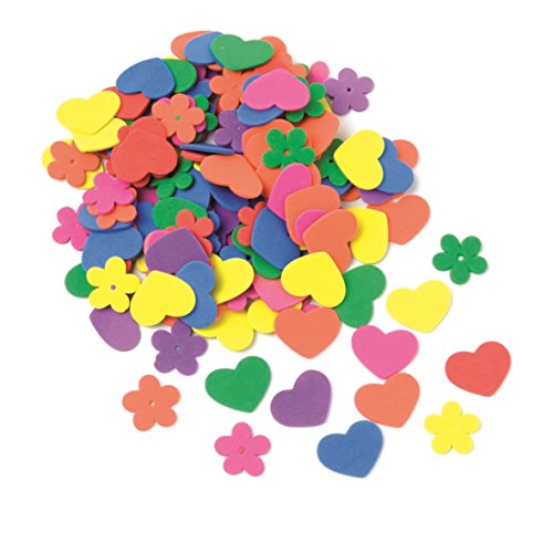 GLOREX Moosgummi Set Blumen/Herzen, Mehreres, Mehrfarbig, 20 x 11.6 x 2 cm GLOREX Moosgummi Set Blumen/Herzen, Mehreres, Mehrfarbig, 20 x 11.6 x 2 cm von GLOREX