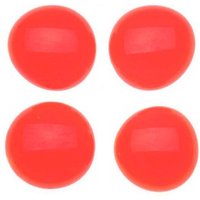 GLOREX Muggelsteine rot Glasnuggets Ø 20,0 mm, 200,0 g, 1 Pack von GLOREX