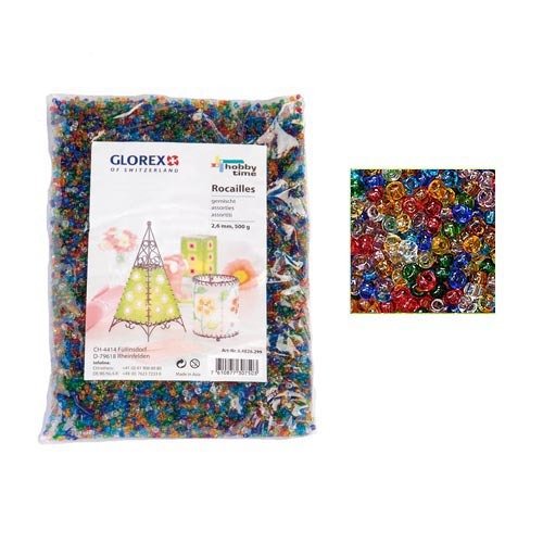 GLOREX Rocailles, Andere, Mehrfarbig, 20 x 13 x 2,5 cm GLOREX Rocailles, Andere, Mehrfarbig, 20 x 13 x 2,5 cm von GLOREX