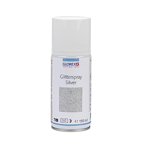 Glitterspray Silber 100ml von GLOREX