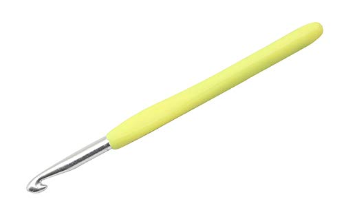 Glorex 5 2004 07 - Häkelnadel 6,0 mm mit Kunststoffgriff, ergonomisch geformt, liegt angenehm in der Hand, für vielseitige Häkelprojekte von GLOREX